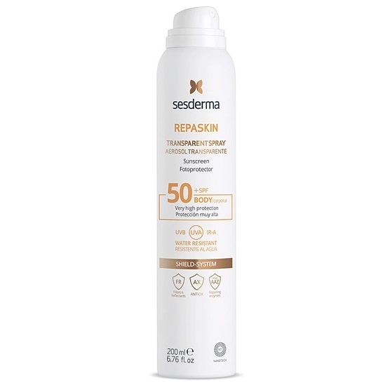 Spray transparent fotoprotector Repaskin, SPF 50, 200 ml, Sesderma