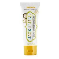 Pasta de dinti cu aroma de banana pentru copii, 50 g, Jack n' Jill