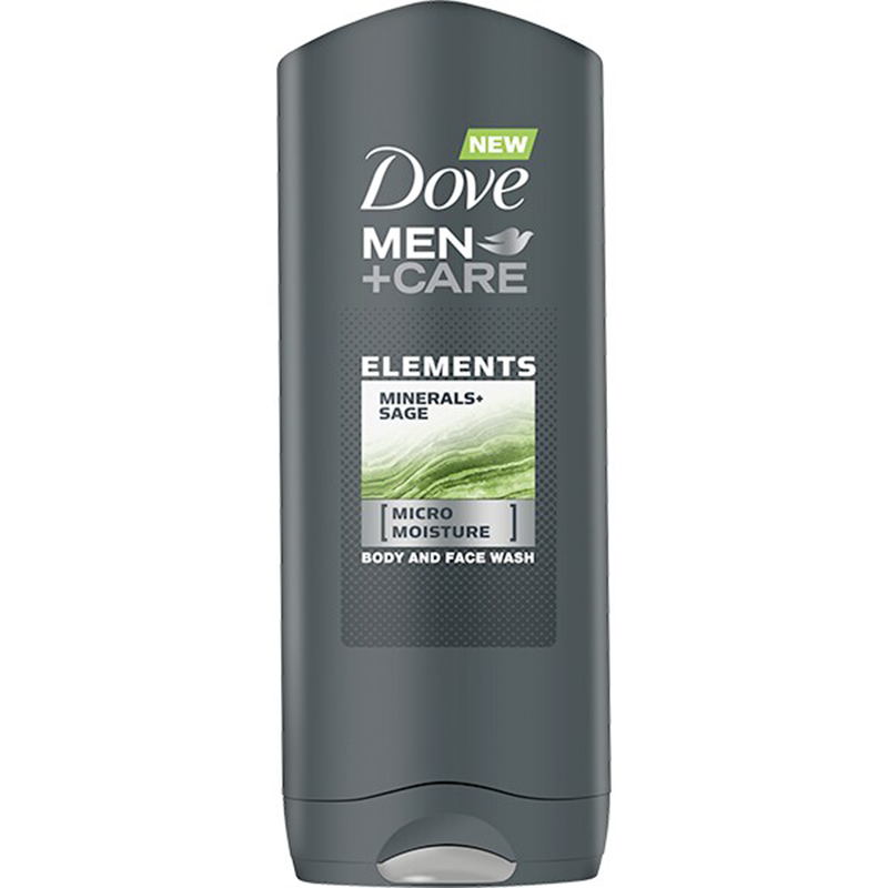 Gel de dus pentru barbati Mineral & Sage, 400 ml, Dove