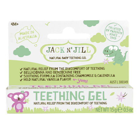 Gel calmant natural pentru eruptiile dentare ale bebelusului, 15 g, Jack n' Jill 535496