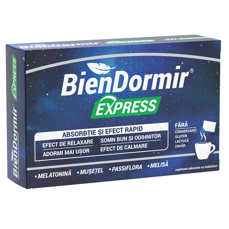 Bien Dormir Express, 20 plicuri, Fiterman