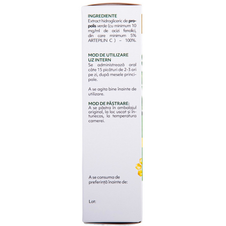 Extract de propolis verde, 20 ml, Albina Carpatina 722060
