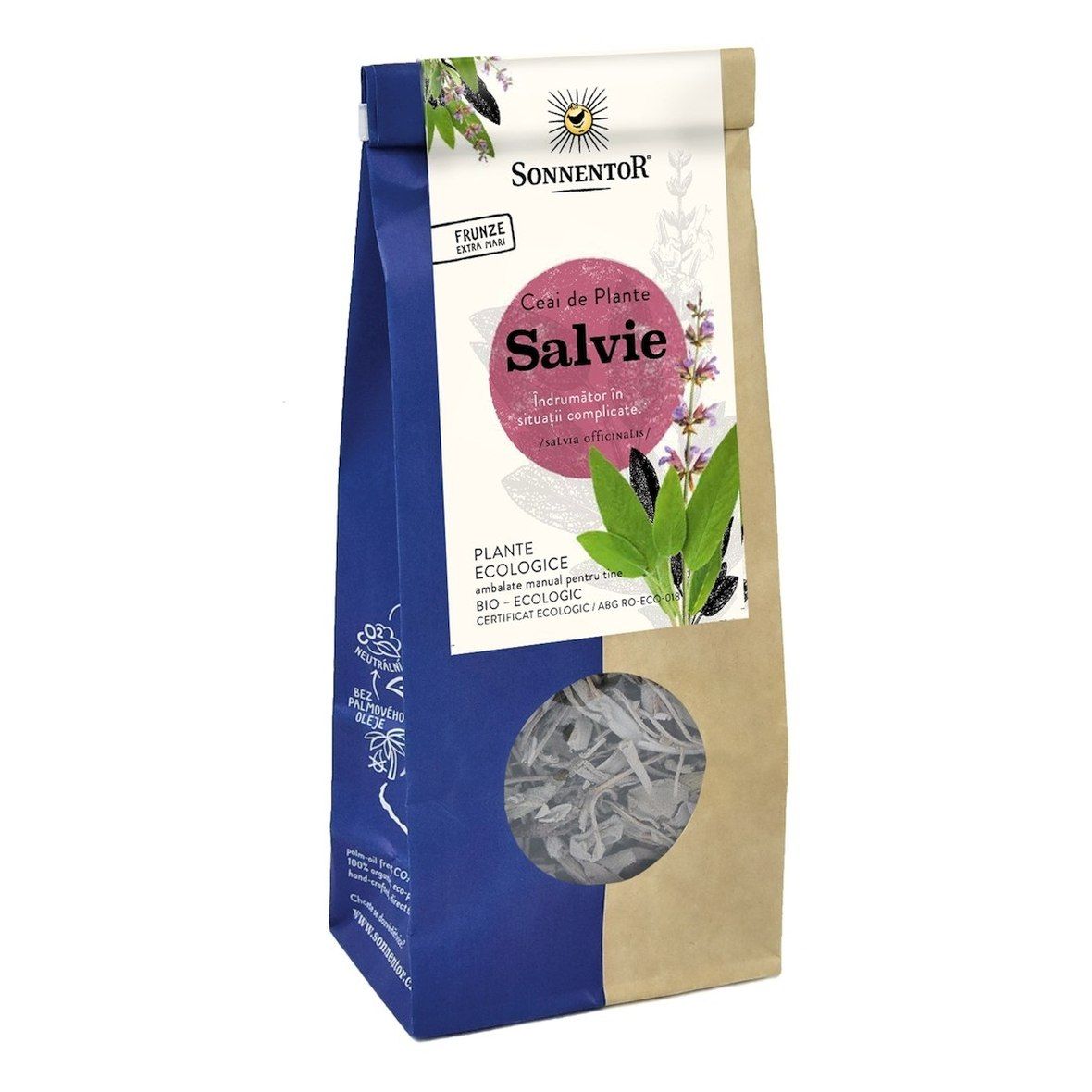 Ceai bio de salvie, 50 g, Sonnentor