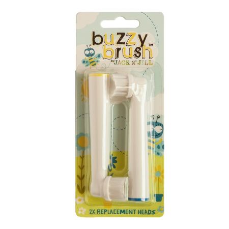 Rezerve pentru periuta de dinti electrica muzicala Buzzy Brush, 2 bucati, Jack n' Jill