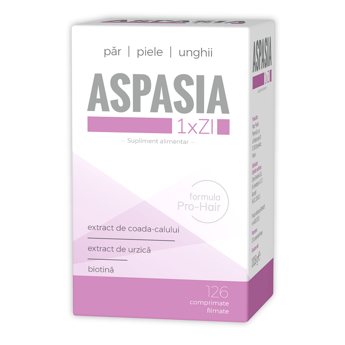 Aspasia, 126 comprimate, Zdrovit