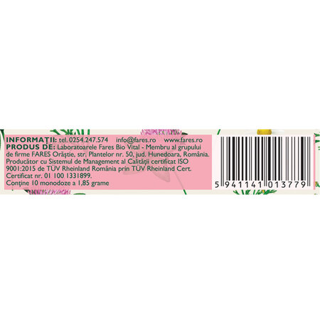 Ginosept Trofic crema solida, 10 monodoze, Fares 614315