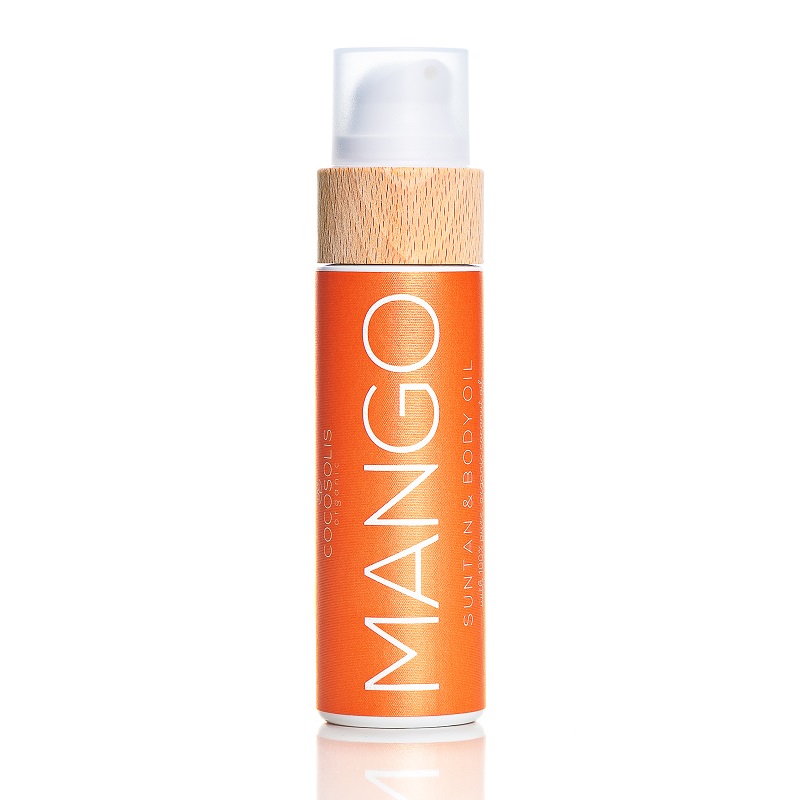 Ulei de corp bronzant Mango Suntan & Body Oil, 200 ml, Cocosolis