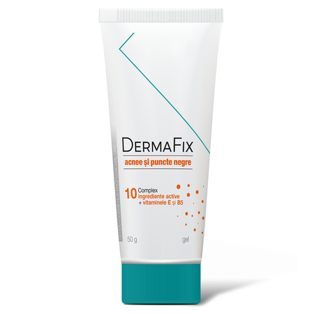 Gel pentru acnee si puncte negre DermaFix, 50g, Pharmagenix AI 557938