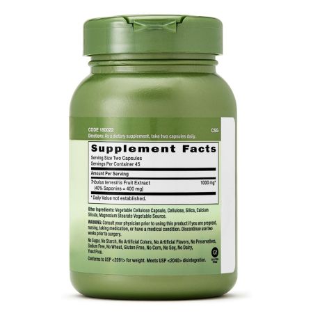 Tribulus 1000 mg Herbal Plus (180022), 90 capsule, GNC 648179