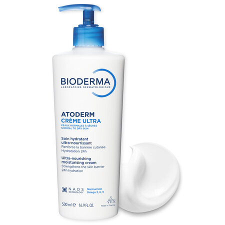 Crema hidratanta pentru fata si corp Atoderm Ultra, 500 ml, derma 751530
