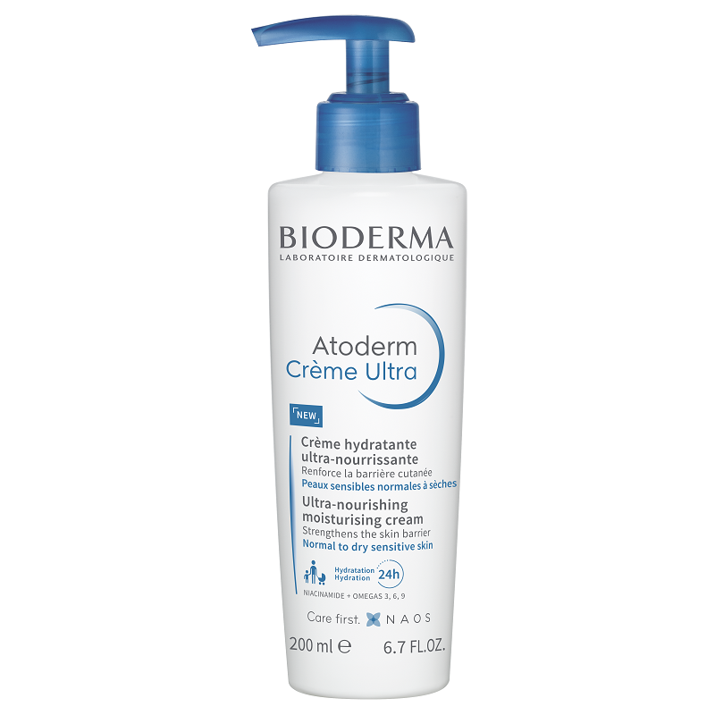 Crema hidratanta pentru fata si corp Atoderm Ultra, 200 ml, Bioderma