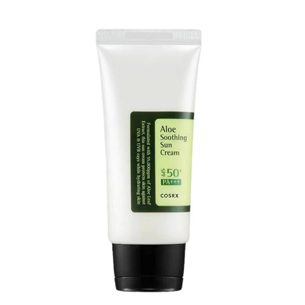 Crema pentru fata cu Aloe Vera si SPF 50 PA+++ Aloe Sooothing, 50 ml, COSRX