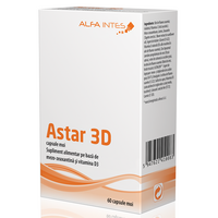 Astar 3D, 60 capsule moi, Alfa Intens