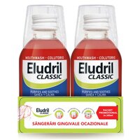 Pachet Apa de gura Classic, 2 x  200 ml, Eludril