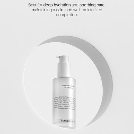 Ser hidratant cu Glicerina si Complex de Aminoacizi, 50 ml, Transparent Lab 645764