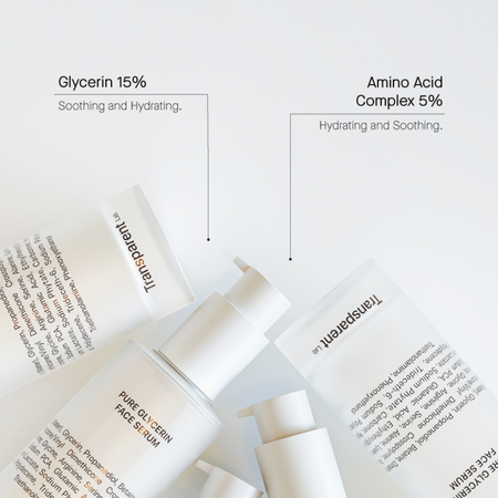 Ser hidratant cu Glicerina si Complex de Aminoacizi, 50 ml, Transparent Lab 645762