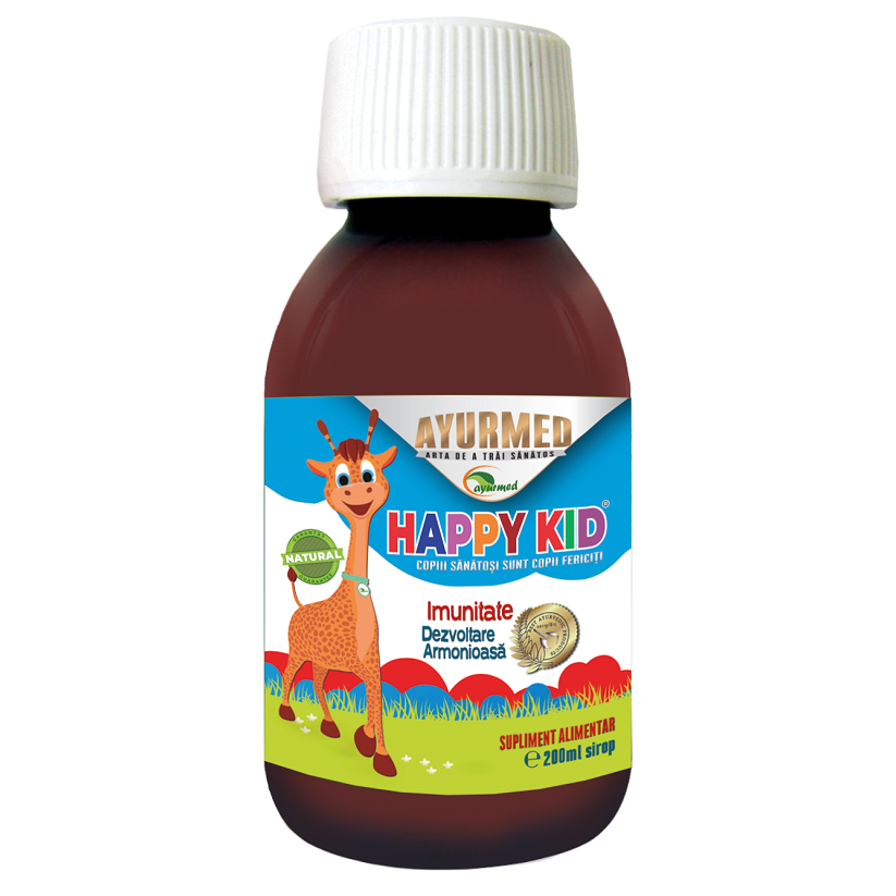 Sirop Happy Kid, 200 ml, Ayurmed