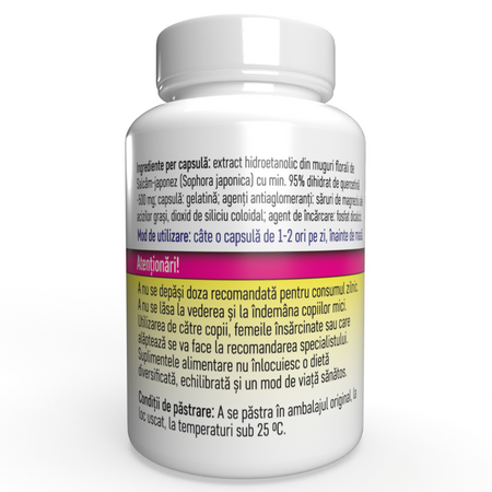Quercetina, 30 capsule, Justin Pharma 720057