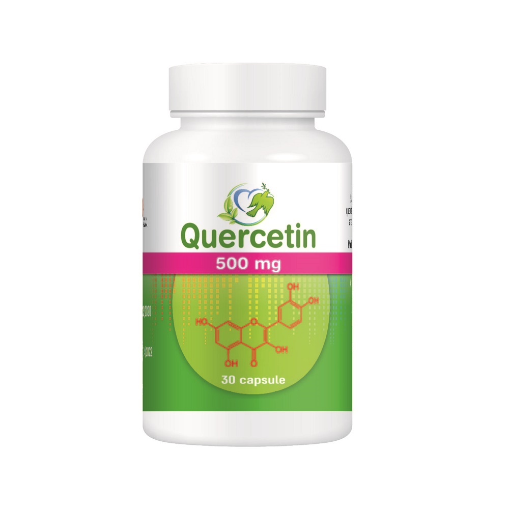 Quercetin 500mg, 30 capsule, Justin Pharma