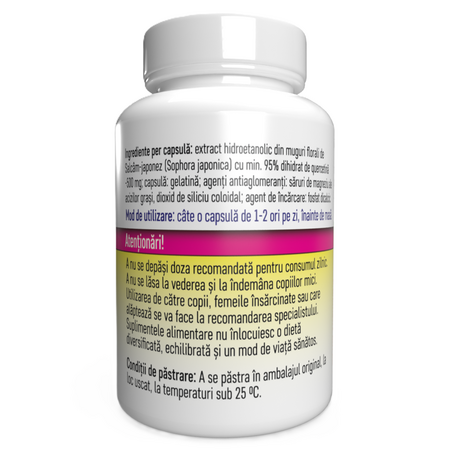 Quercetina, 60 capsule, Justin Pharma 710683