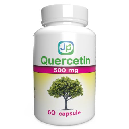 Quercetin, 500 mg, 60 capsule, Justin Pharma