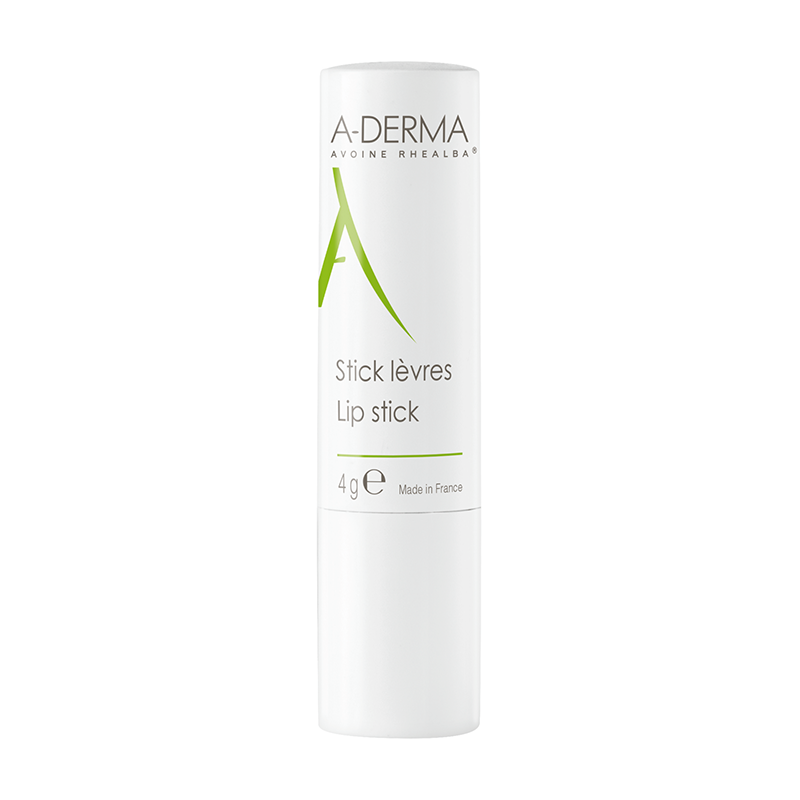 Stick de buze hidratant, 4 g, A-Derma