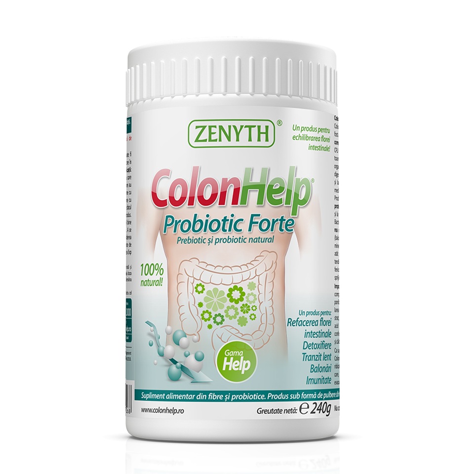 Colon Help Probiotic Forte, 240 g, Zenyth