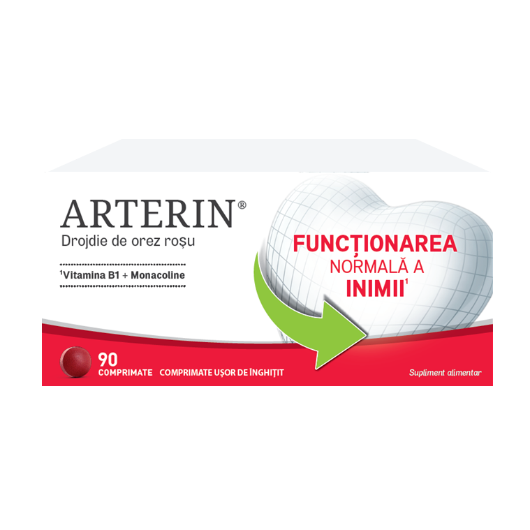 Arterin funcționarea normală a inimii, 90 comprimate, Omega Pharma