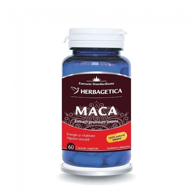 Maca Zen Forte, 60 capsule, Herbagetica