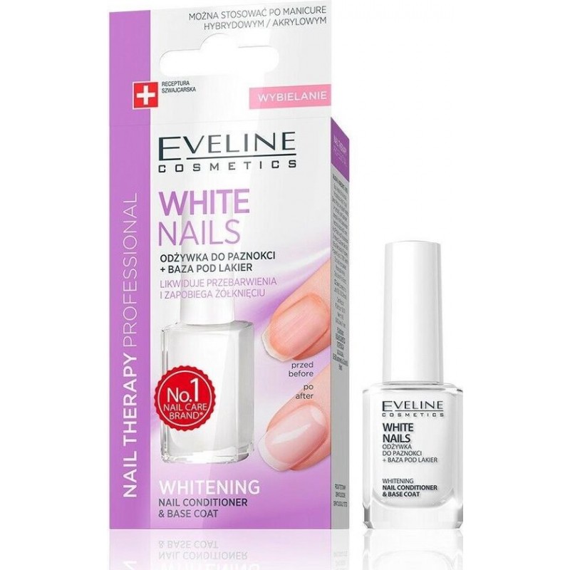 Tratament impotriva ingalbenirii unghiei Nail Therapy, 12 ml, Eveline Cosmetics