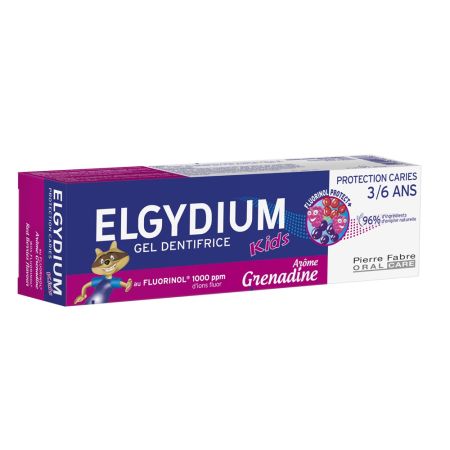 Pasta de dinti pentru copii cu aroma de fructe de padure 3-6 ani, 50 ml, Elgydium Kids 646875