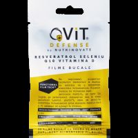Filme bucale cu vitamine QVIT, 25 bucati, Nutrinovate