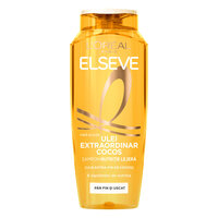Sampon pentru par normal spre uscat Ulei Extraordinar Cocos, 250 ml, Elseve