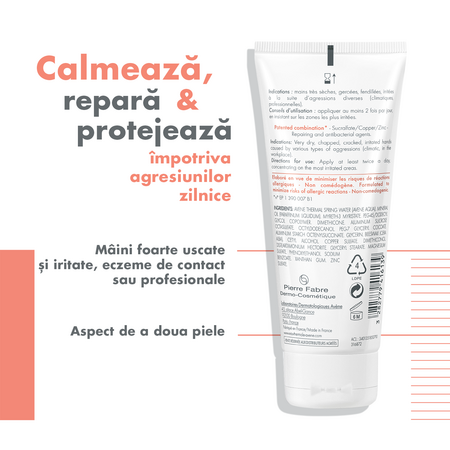 Crema reparatoare pentru maini Cicalfate, 100 ml, Avene 557187