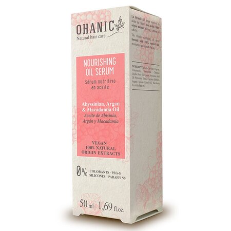 Ulei hidratant si reparator, 50 ml, Ohanic 710668
