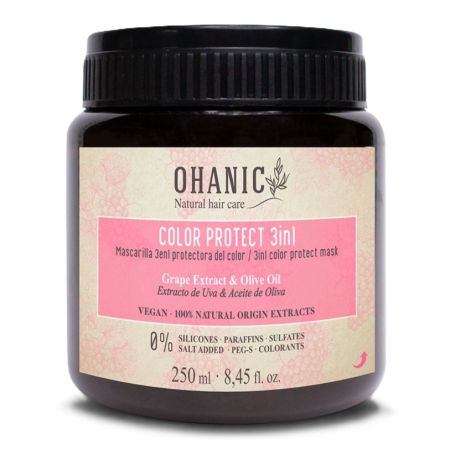 Masca de par 3 in 1 pentru protectia culorii Color Protect, 250 ml, Ohanic