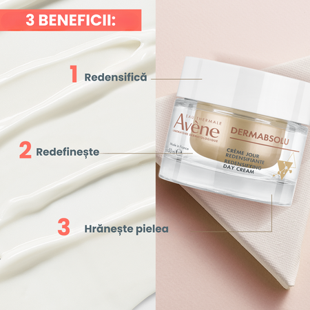 Crema de zi pentru fermitate DermAbsolu, 50 ml, Avene 705188