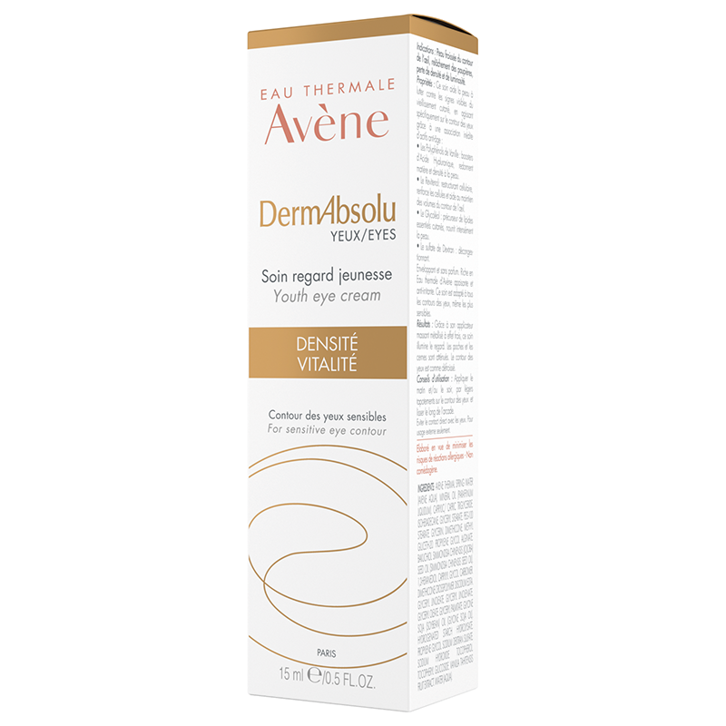 Crema anti-imbatranire pentru conturul ochilor DermAbsolu, 15 ml, Avene