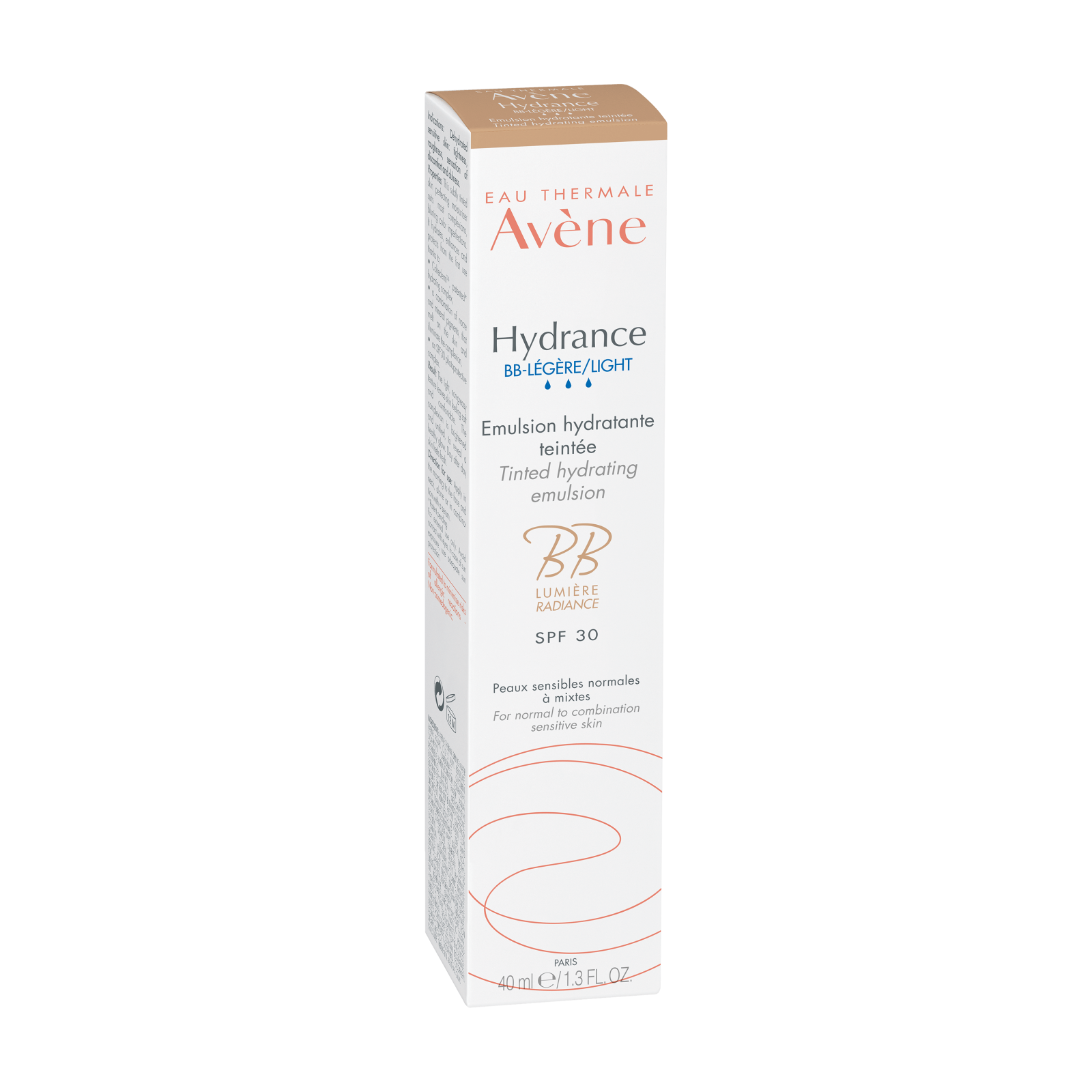 Crema BB cu SPF 30 Hydrance Legere, 40 ml, Avene