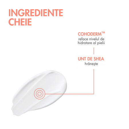 Crema hidratanta pentru ten uscat si foarte uscat Hydrance Riche, 40 ml, Avene 734616