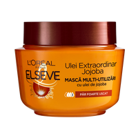 Masca de par multi-utilizari Ulei Extraordinar Jojoba, 300 ml, Elseve