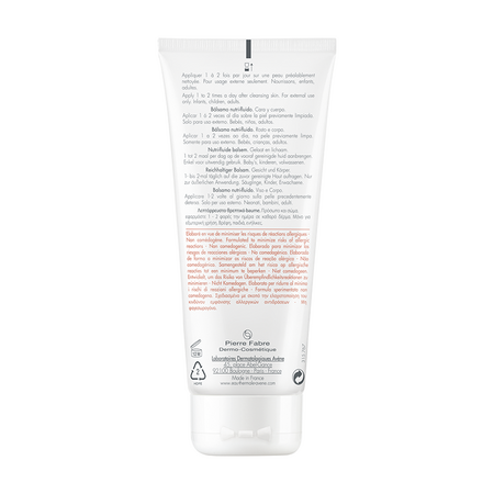 Balsam hidratant pentru piele sensibila si uscata TriXera Nutrition, 200 ml, Avene 537029