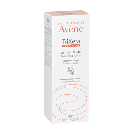Lapte hidratant pentru piele sensibila si uscata TriXera Nutrition, 200 ml, Avene 537039