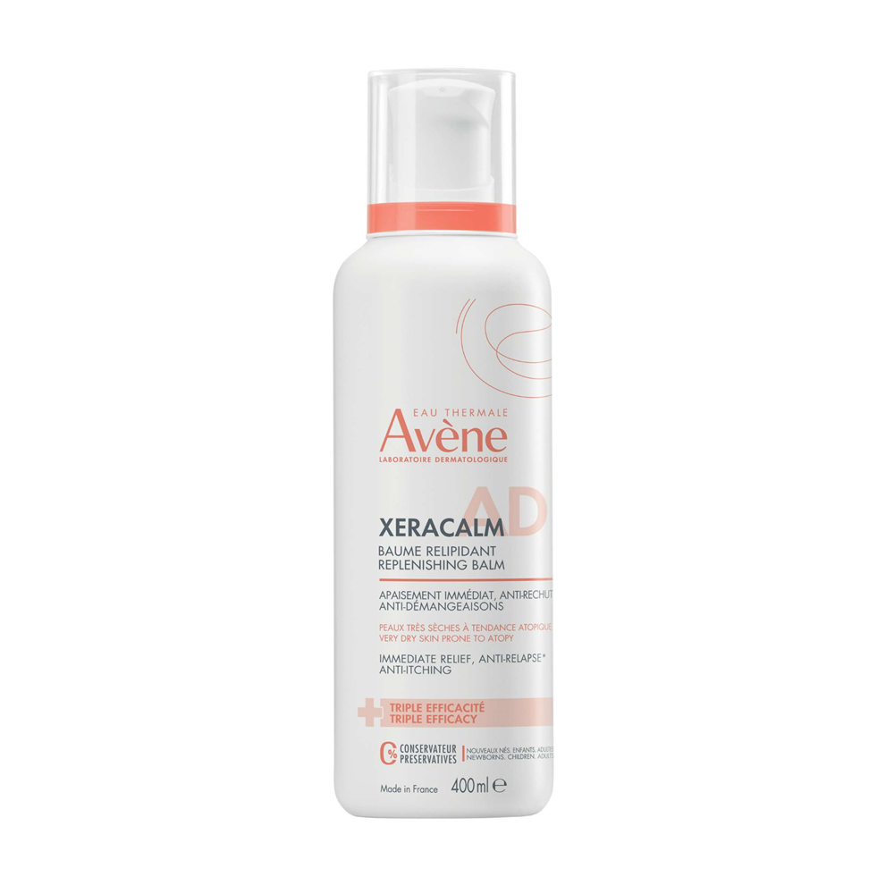 Balsam relipidant pentru pielea uscata predispusa la dermatita atopica sau prurit XeraCalm AD, 400 ml, Avene