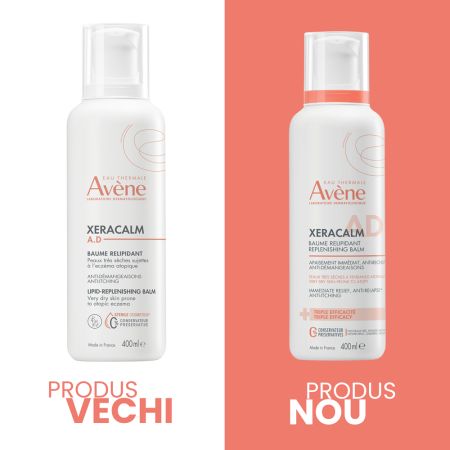 Balsam relipidant pentru pielea uscata predispusa la dermatita atopica sau prurit XeraCalm AD, 400 ml, Avene 692681