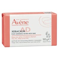 Sapun solid relipidant pentru pielea foarte uscata predispusa la eczema atopica si mancarimi XeraCalm AD, 100 g, Avene