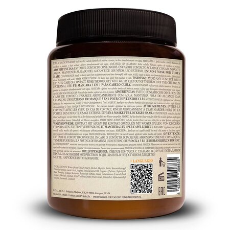 Masca 3 in 1 pentru par cret sau ondulat Curly, 1000 ml, Ohanic 710622