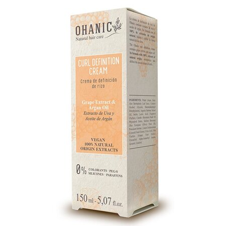 Crema pentru definirea buclelor Curly, 150 ml, Ohanic 710616