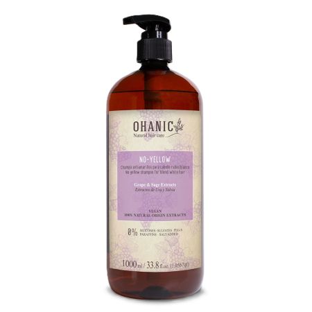 Sampon pentru intretinerea parului blond No-Yellow, 1000 ml, Ohanic