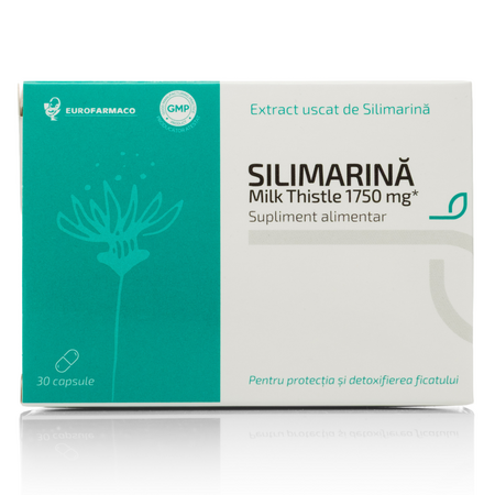 Silimarina Milh Thistle, 1750 mg, 30 capsule, Eurofarmaco 706842